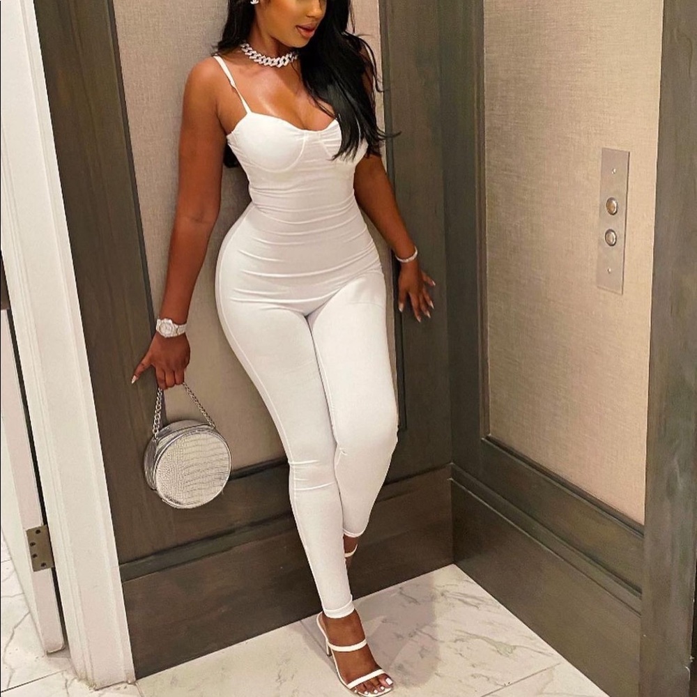 White bodysuit; never worn